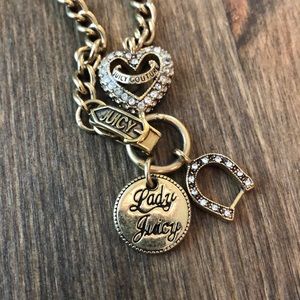 Vintage Gold Necklace Juicy Couture “Lady Juicy”